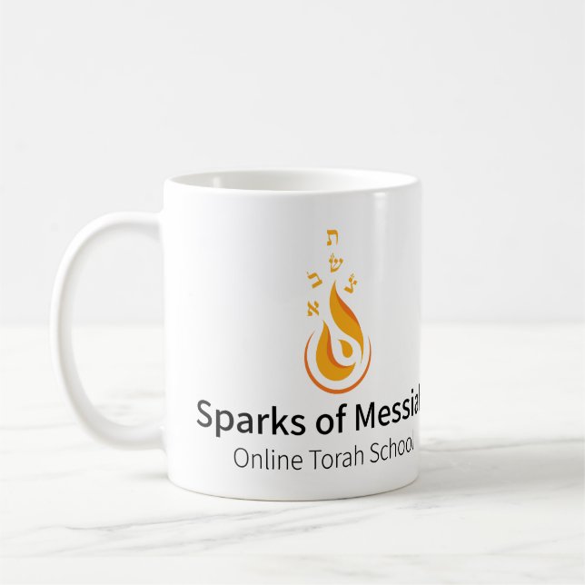 Taza De Café Las llamas del Mesías Mug (Izquierda)