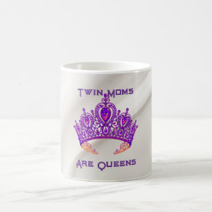 Taza De Café Las mamás gemelas son reinas