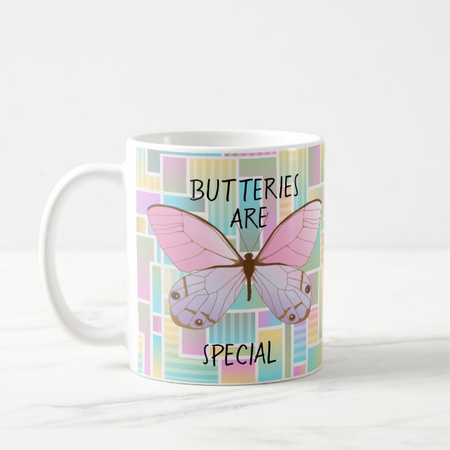 Taza De Café Las mariposas son especiales (Izquierda)