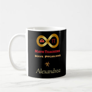 Taza De Café Las matemáticas divertidas tienen problemas con lo