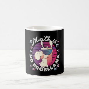 Taza De Café Las Matemáticas No Son Ningún ProbLlama