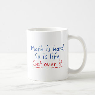 Taza De Café Las matemáticas son difíciles
