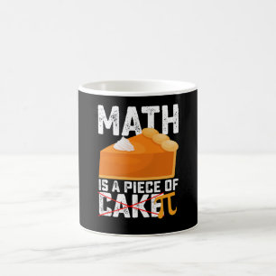 Taza De Café Las Matemáticas Son Fáciles Día Pi Divertido