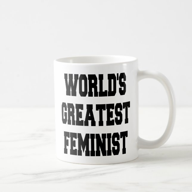 Taza De Café Las mejores feministas del mundo (Derecha)