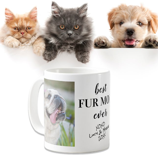 Taza De Café Las mejores fotos personalizadas de tu mamá de la  (Subido por el creador)