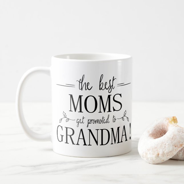 Taza De Café Las mejores mamáes consiguen promovidas a la (Con donut)