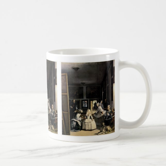 Taza De Café Las Meninas por Velasquez (Derecha)