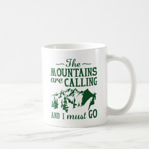 Taza De Café Las montañas llaman
