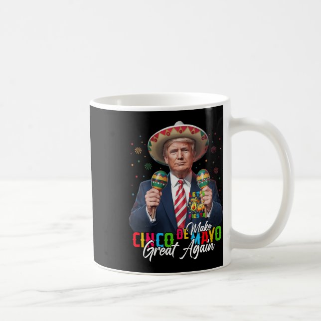 Taza De Café Las mujeres Cinco De Mayo Hacen Cinco De Mayo Gran (Derecha)