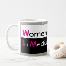 Taza De Café Las Mujeres En Los Medios Clásicos Mug Gray
