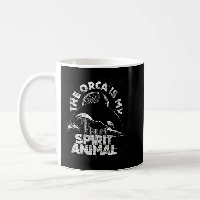 Taza De Café Las Mujeres La Orca Es Mi Espíritu Animal - Matar  (Izquierda)