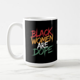 Taza De Café Las mujeres negras son el oscuro mes de la histori