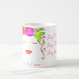 Taza De Café Las mujeres personalizadas siguen siendo benditas
