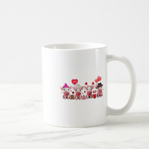 Taza De Café Las mujeres se burlan de los cerdos del día de San
