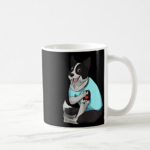 Taza De Café Las mujeres son divertidas en la frontera de perro