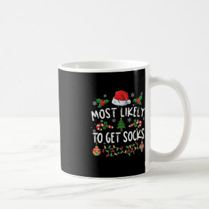 Taza De Café Las Navidades Familiares Divertidas Pajamas Probab
