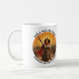 Taza De Café Las niñas serán niñas Deborah Victoria