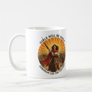 Taza De Café Las niñas serán niñas Deborah Victoria