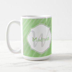 Taza De Café Las ondas de arena verde personifican a Mug