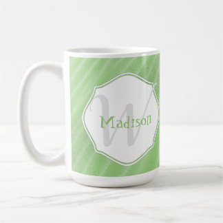 Taza De Café Las ondas de arena verde personifican a Mug