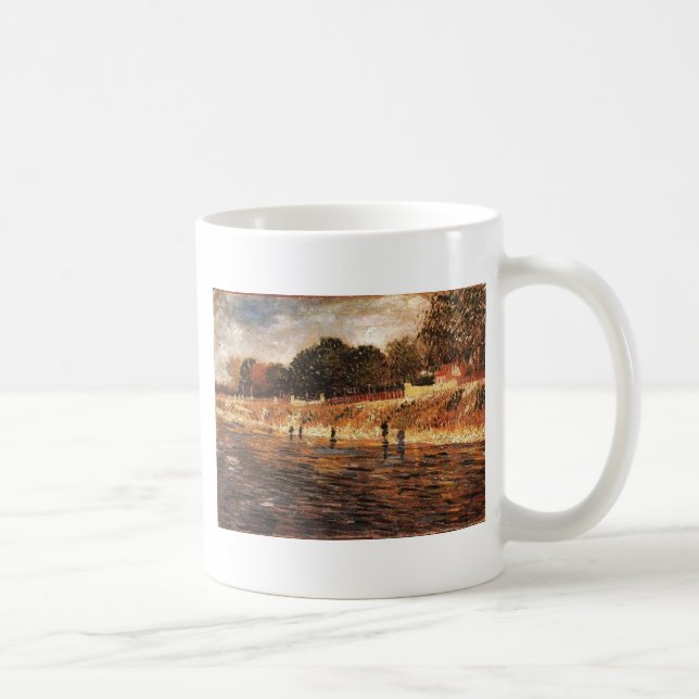 Taza De Café Las orillas del Sena, Vincent van Gogh (Derecha)