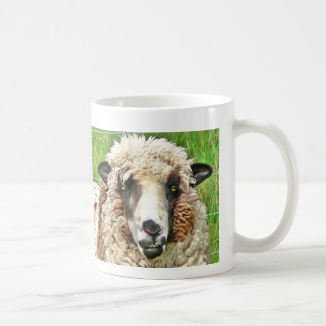 Taza De Café las ovejas hacen frente antes de café (Derecha)