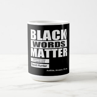 Taza De Café Las palabras afroamericanas negras importan