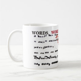 Taza De Café Las palabras me fallan