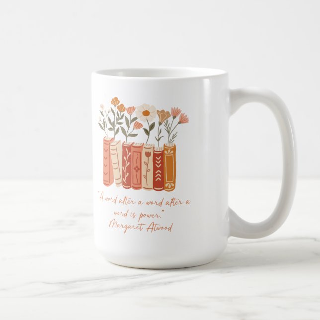 Taza De Café Las palabras son poder (Derecha)