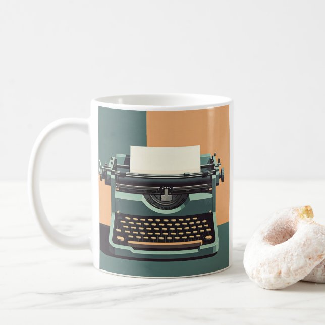Taza De Café Las palabras toman forma (Con donut)