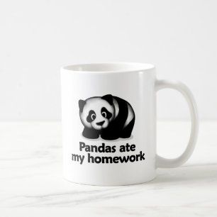 Taza De Café Las pandas comieron mi preparación
