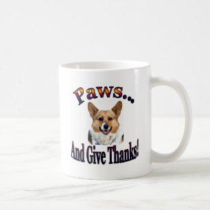 Taza De Café Las patas y dan gracias