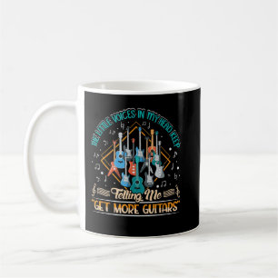Taza De Café Las pequeñas voces en mi cabeza sienten que me vue