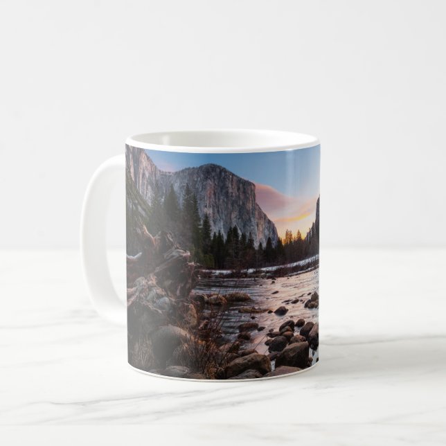 Taza De Café Las puertas del valle de Yosemite (Anverso izquierdo)