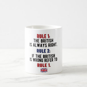 Taza De Café Las raíces británicas son patrimonio británico 