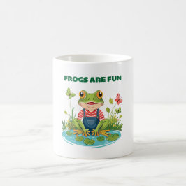 Taza De Café las ranas son divertidas