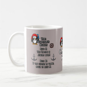 Taza De Café Las reglas del capitán — Mug