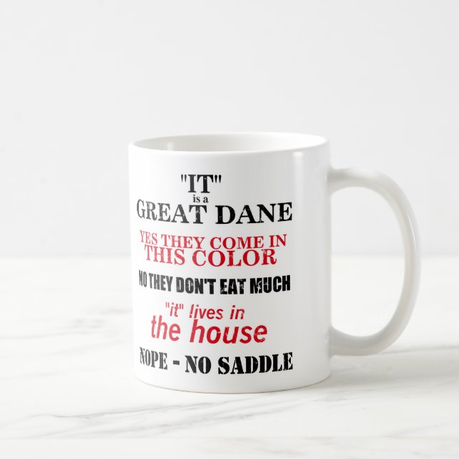 Taza De Café Las respuestas del gran paseo de daneses (Derecha)