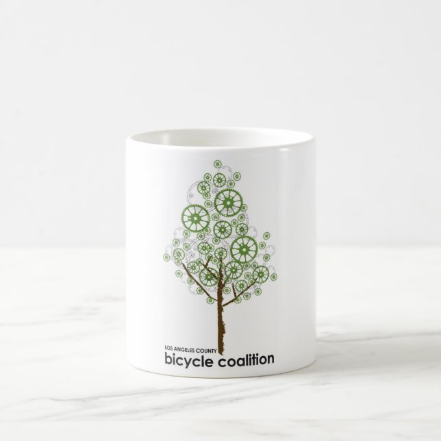 Taza De Café ¡Las ruedas de la bici crecen en árboles! (Centro)