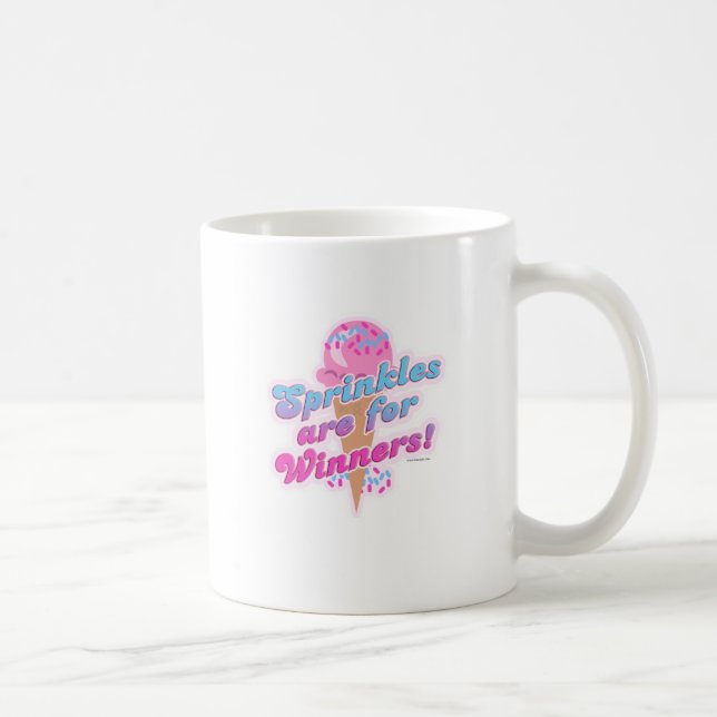 Taza De Café Las salpicaduras son para los ganadores (Derecha)