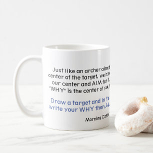 Taza De Café Las series del café de la mañana "saben su POR Q