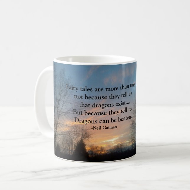 TAZA DE CAFÉ LAS TALES JUSTAS SON MÁS QUE LA VERDADERA BARRA DE (Anverso izquierdo)