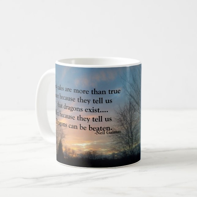 TAZA DE CAFÉ LAS TALES JUSTAS SON MÁS QUE LA VERDADERA BARRA DE (Anverso izquierdo)