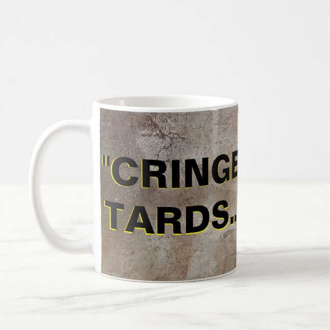 TAZA DE CAFÉ ¡LAS TARJETAS DE CRÍTICA ESTÁN LLORANDO! (Izquierda)