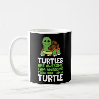 Taza De Café Las Tortugas Son Increíbles, Soy Increíble, Por Lo