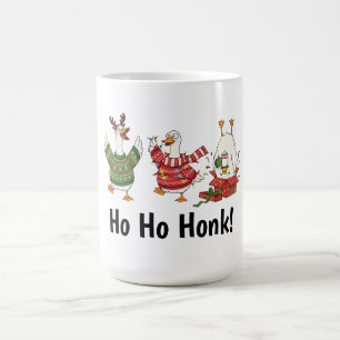 Taza De Café Las tres etapas de la oca de Navidad
