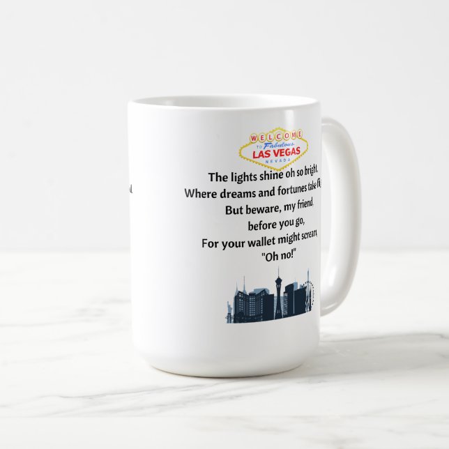 Taza De Café Las Vegas (Anverso derecho)