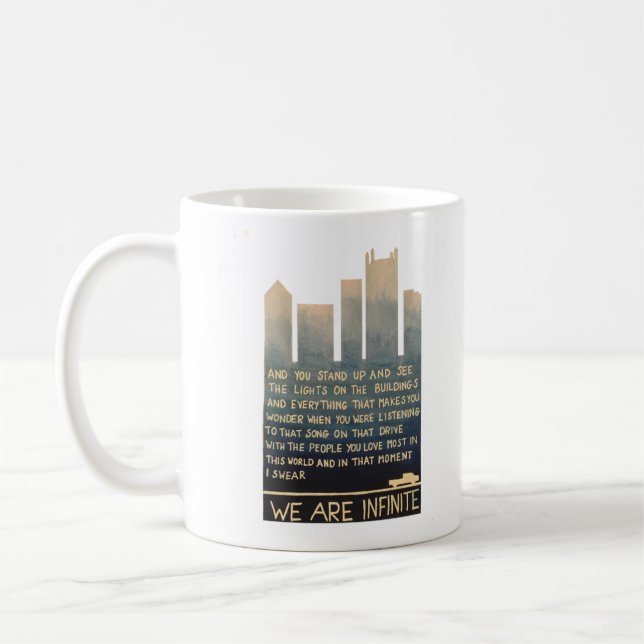 Taza De Café Las Ventajas De Ser Una Flor De Flor (Izquierda)