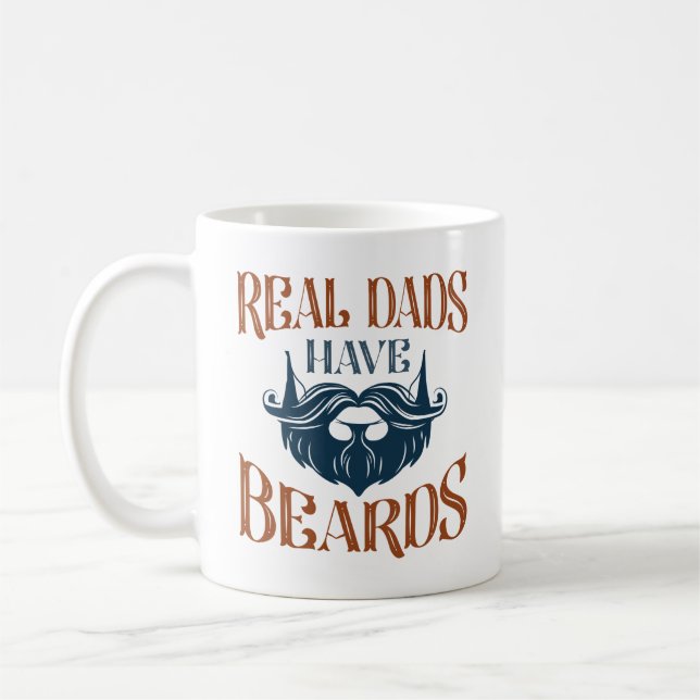 Taza De Café Las Verdaderas Papas Tienen Barras (Izquierda)