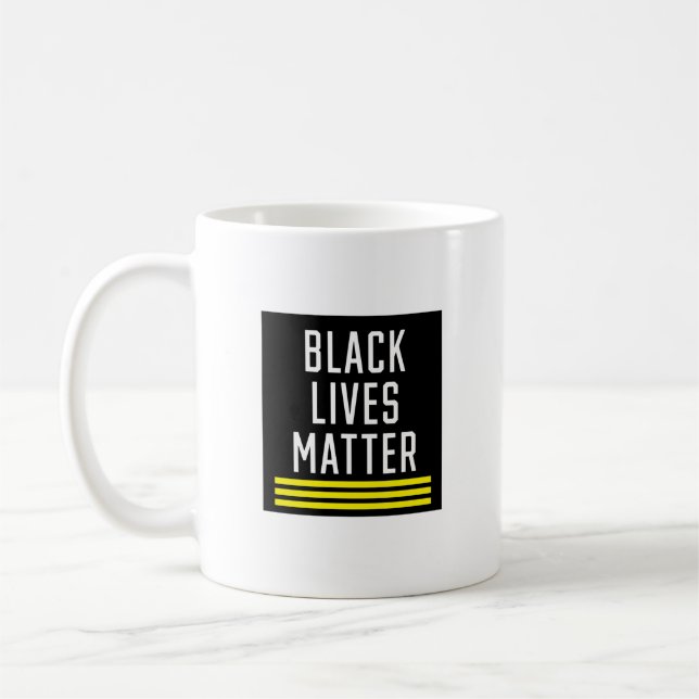 Taza De Café Las vidas negras importan (Izquierda)